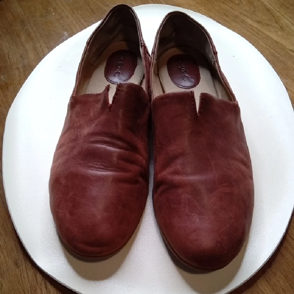 Women's  Brown Leather Shoes